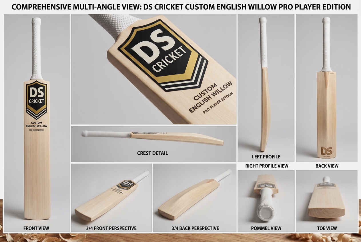 DS Cricket Bat - Comprehensive View