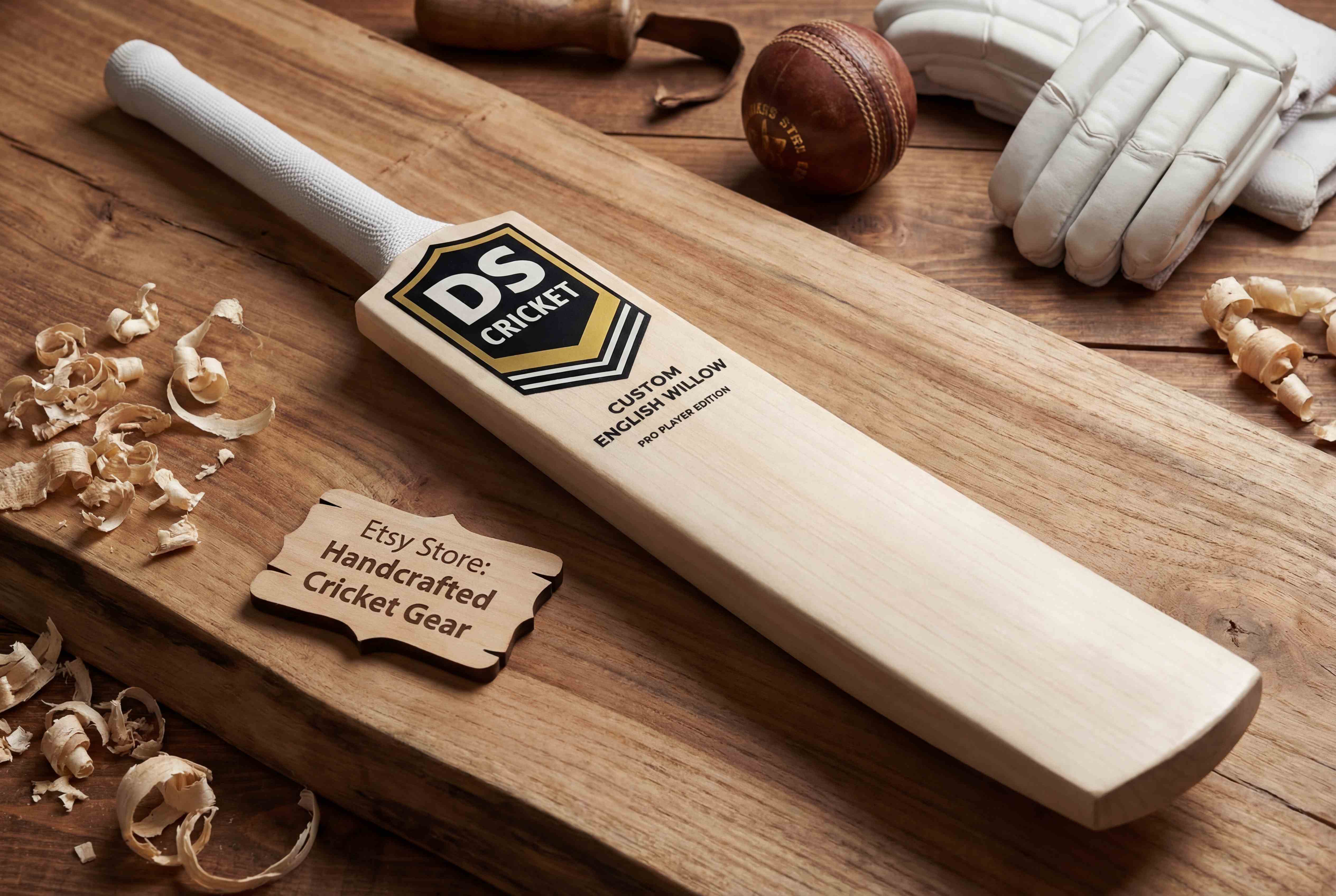 DS Cricket Bat - Lifestyle Shot